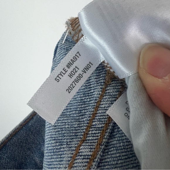 Madewell Perfect Vintage High Rise Straight Leg Jean Size 26 - Picture 8 of 9